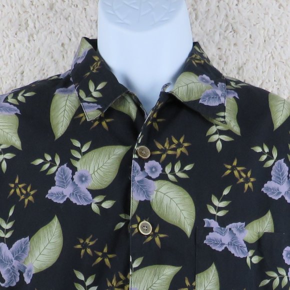 Ocean Pacific* Men's Short Sleeve Button Down Hawaiian Shirt Size~ Medium - Picture 4 of 11